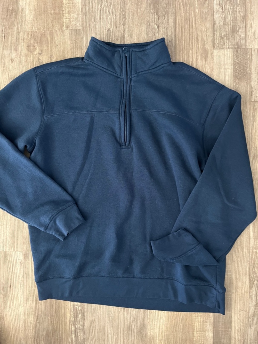 Men's Half-Zip Pullover Sweater - Navy